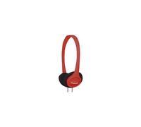 KPH7 - Ecouteurs - sur-oreille - filaire - jack 3,5mm - rouge
