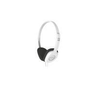 KPH8w Casque supra-auriculaire filaire blanc serre-tête léger