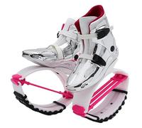 KPHYMOD Chaussures De Saut Silver Bounce 36-44 EU Chaussures De Saut Kangourou pour Jeunes Adultes, Bottes De Fitness d'exercice en Intérieur Et en Extérieur Chaussures Rebondissantes(XXL)