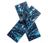 KPHYMOD Couteau Poignée échelles Lot De 2 Écailles De Manche De Couteau En Résine Colorée Pour Instruments De Musique, Outils De Bricolage Et Manches De Cutter(Green)