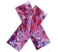 KPHYMOD Couteau Poignée échelles Lot De 2 Écailles De Manche De Couteau En Résine Colorée Pour Instruments De Musique, Outils De Bricolage Et Manches De Cutter(Pink)