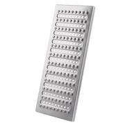 KPHYMOD Drainage de Tranchée Grille De Drainage en Acier Inoxydable, Épaisseur 2,5 Cm, pour Sols en Béton, Trottoirs Et Terrasses(58x30x2.5cm/22.83x11.81x0.98in)