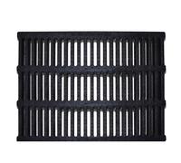 KPHYMOD Drainage de Tranchée Grille De Drainage en Plastique Polymère, Revêtement De Sol Antidérapant Et Robuste pour Tranchées, Trottoirs, Jardins, Usines Et Jardins(50x35x4cm/19.6x13.7x1.6in)