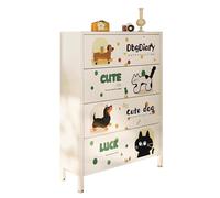 KPHYMOD Meuble Chaussures Métal Meuble À Chaussures À 9 Niveaux avec 4 Portes Et Étagères, Amovible Et Autoportant, Idéal pour L'entrée, La Chambre Et Le Salon.(50x138.5x35cm)