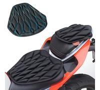 KPIRXO 2 Pièces Coussin De Selle Moto pour Yamaha Tenere 700 2019-2024, 3D Selle Confort Moto Coussin De Siège De Moto Absorbant Les Chocs Adapté Aux Voyages Longue Distance