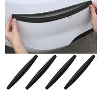 KPIRXO 4 Pièces Protection Pare Choc Voiture pour Toyota Ractis Raum RAV 4 RAV4, Bandes Anti-Collision Bande Anti-Collision pour Pare-Chocs De Voiture,A/Black