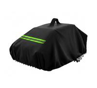KPIRXO Abri Robot Tondeuse pour Segway Navimow i-Serie i210 LiDAR, Housse De Protection Imperméable en Tissu Oxford avec Cordon pour Usage Extérieur, Green Reflective Strip
