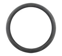 KPIRXO Couvre Volant pour Fiat Novo UNO Mille, Antidérapante, Respirante, Confortable, Facile à Appliquer Et à Enlever, Housse Volant,O-Grey