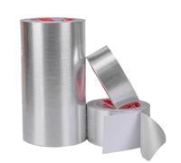 KPKPK 1 rouleau de ruban adhésif en aluminium haute température de 20 m - Blindage électromagnétique for toitures, fenêtres, camping-cars et plus encore(20mx0.15mmx30mm)