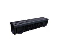KPKPK Grille de Drainage de Jardin en Plastique Durable, 1 pièce - Dérivateur de gouttière Haute résistance for Une Gestion Efficace de l'eau(100x25x25cm)