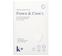 KPLUS K+ Lot de 60 patchs anti-rides pour le front, les pattes d'oie et les lignes souriantes - Patchs coréens de nuit avec acide hyaluronique, peptides et adénosine