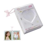 kpöp Album photo Card Workbook | kpöp album photo peut stocker | Livre pour l'apparence de cartes en forme de cœur de l'amour, 40 supports photo à couverture d'eau pour