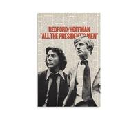 KPOKAHT Poster de film All The President's Men 1976 - Impression sur toile - Décoration murale moderne - 30 x 45 cm