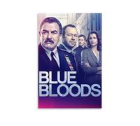 KPOKAHT Tom Selleck Blue Bloods Saison 9 Peinture sur toile Décoration murale 20 x 30 cm