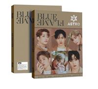 KPOP ASTRO Album photo Cha EunWoo Collection Album Poster Lomo Petite carte haute définition Star Album photo (37D1-ASTRO)