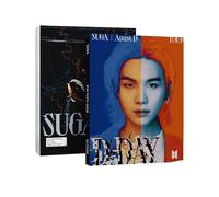 KPOP BTS Album photo SUGA SugaAgust D papier couché impression couleur collection d'albums haute définition (37A290-SUGA)