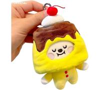 Kpop BTS poupées en peluche BT21 Porte-clés 10 cm Pendentif sac Décoration pour les fans (Chimmy)