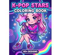 KPop Coloring Book: Cute Characters, Stylish Outfits, And Playful Designs For Kids, Teens, And Anyone Who Loves Modern Music Culture