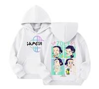 Kpop Dem_ons Hu_nters Style Streetwear Merch Girls' Hoodies K-Pop Demon Hunter Long Graphic Sweatshirt Kids KP_OP D-De_Mon H- Hu_nters Plain Clothes Girls Boys