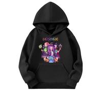 Kpop Dem_ons Hu_nters Style Streetwear Merch Girls' Hoodies K-Pop Demon Hunter Long Graphic Sweatshirt Kids KP_OP D-De_Mon H- Hu_nters Plain Clothes Girls Boys