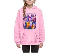 Kpop Dem_ons Hu_nters Style Streetwear Merch Girls' Hoodies K-Pop Demon Hunter Long Graphic Sweatshirt Kids KP_OP D-De_Mon H- Hu_nters Plain Clothes Girls Boys
