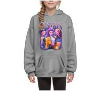 Kpop Dem_ons Hu_nters Style Streetwear Merch Girls' Hoodies K-Pop Demon Hunter Long Graphic Sweatshirt Kids KP_OP D-De_Mon H- Hu_nters Plain Clothes Girls Boys