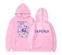 Kpop Dem_ons Hu_nters Style Streetwear Merch Girls' Hoodies K-Pop Demon Hunter Long Graphic Sweatshirt Kids KP_OP D-De_Mon H- Hu_nters Plain Clothes Girls Boys