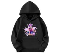 Kpop Dem_ons Hu_nters Style Streetwear Merch Girls' Hoodies K-Pop Demon Hunter Long Graphic Sweatshirt Kids KP_OP D-De_Mon H- Hu_nters Plain Clothes Girls Boys