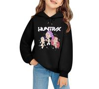 Kpop Demon Hunter Hoodie Für Neutral Pull à Manches Longues Style Streetwear Hoodie Sweatshirt Mode Fille Décontractés K-Pop Demon Hunters Cosplay Pullover Et Ado 2-16 Ans