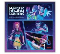 KPOP Demon Hunters 2026 Square Calendar