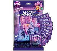 KPOP DEMON HUNTERS Album + 10 Pochettes de Figurines + Poster - Pack de démarrage Premium