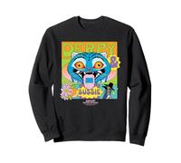 Kpop Demon Hunters Derpy and Sussie Summer Festival Poster Sweatshirt