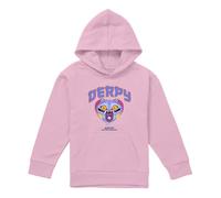 Kpop Demon Hunters Derpy Collegic Youth Kids Boy/Girls Pull-Over Hoodie T Shirt, Light Pink, 7-8 Sweatshirt à Capuche, Rose Clair, Ans Mixte Enfant