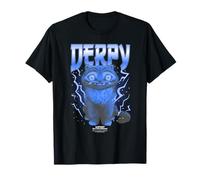 Kpop Demon Hunters Derpy Tiger Lightning T-Shirt