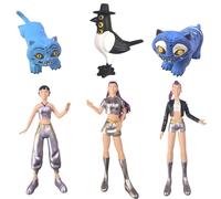 Kpop Demon Hunters Fun Dolls, Decorative Ornaments Kpop Demon Hunters Figurine,Kpop Demon Hunters Goodies, Suitable for Hunter Fans to Collect and Also As Halloween and (C)
