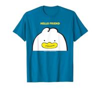 Kpop Demon Hunters Hello Friend Derpy Letter T-Shirt