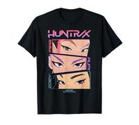 Kpop Demon Hunters Huntrix Eyes Comic Strip T-Shirt