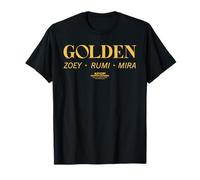 Kpop Demon Hunters Huntrix Golden Names T-Shirt