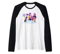 Kpop Demon Hunters Huntrix Group Officiellement licencie Manche Raglan