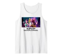 Kpop Demon Hunters Huntrix Group Singing Débardeur
