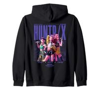 Kpop Demon Hunters Huntrix Honmoon World Tour Poster Sweat à Capuche