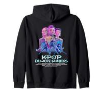 Kpop Demon Hunters Huntrix Huntr/X Billboard Poster Sweat à Capuche