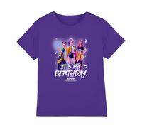 Kpop Demon Hunters Huntrix It's My Birthday Group T-Shirt Enfant, Violet, 5-6 A