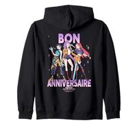 Kpop Demon Hunters Huntrix Joyeux Anniversaire Birthday Sweat à Capuche