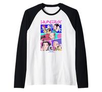 Kpop Demon Hunters Huntrix Neon Comic Anime Manche Raglan