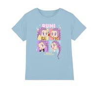 Kpop Demon Hunters - Huntrix Rumi Chibi Boxes Kids T Shirt, Light Blue, 5-6