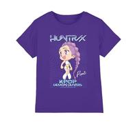 Kpop Demon Hunters - Huntrix Rumi Poster Kids T Shirt, Purple, 5-6