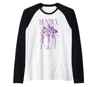 Kpop Demon Hunters Huntrix World Tour Poster Manche Raglan