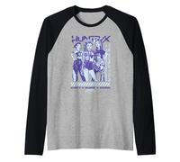 Kpop Demon Hunters Huntrix World Tour Posterized Manche Raglan
