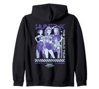Kpop Demon Hunters Huntrix World Tour Posterized Sweat à Capuche